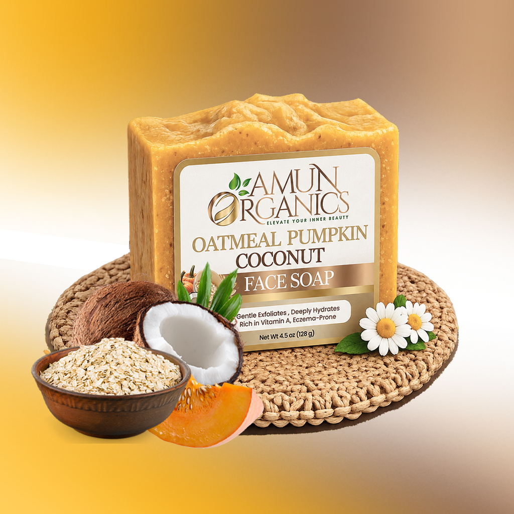 Oatmeal Pumpkin Coconut Soap | Amun Organics