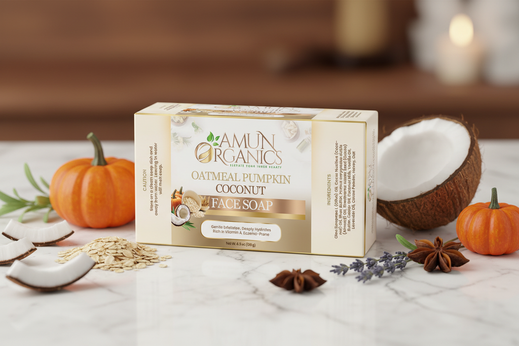 Oatmeal Pumpkin Coconut Soap | Amun Organics